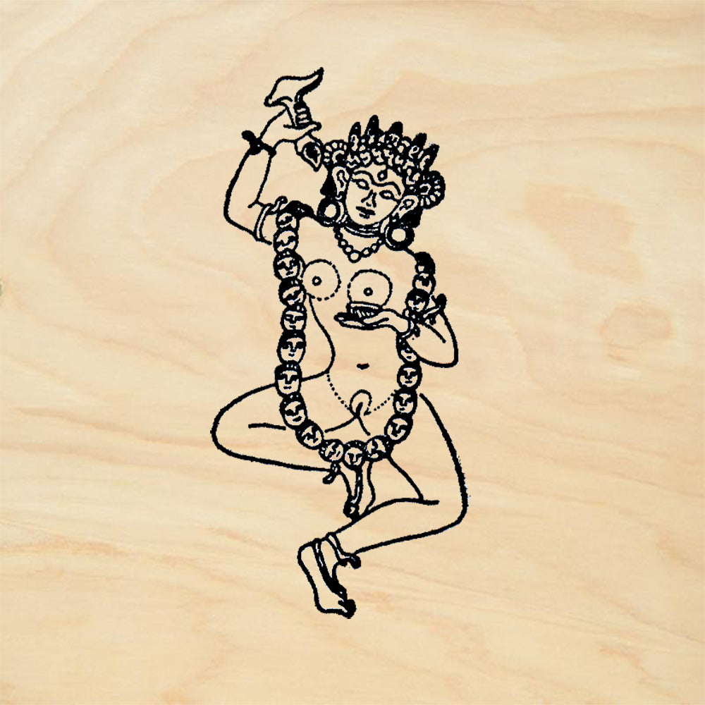 StampaFe Dakini Goddess Rubber Art Stamp