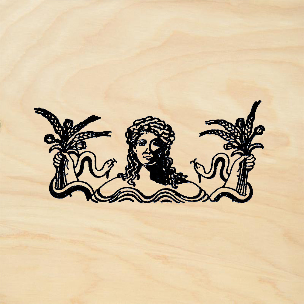 StampaFe Demeter/Ceres Goddess Rubber Art Stamp