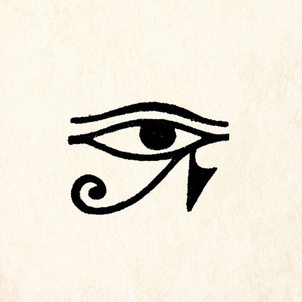 StampaFe Egyptian eye Goddess Rubber Art Stamp