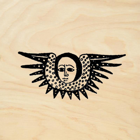 StampaFe Ethiopian Angel Goddess Rubber Art Stamp
