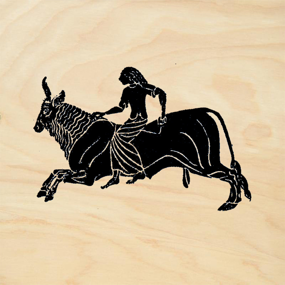 StampaFe Europa Goddess Rubber Art Stamp