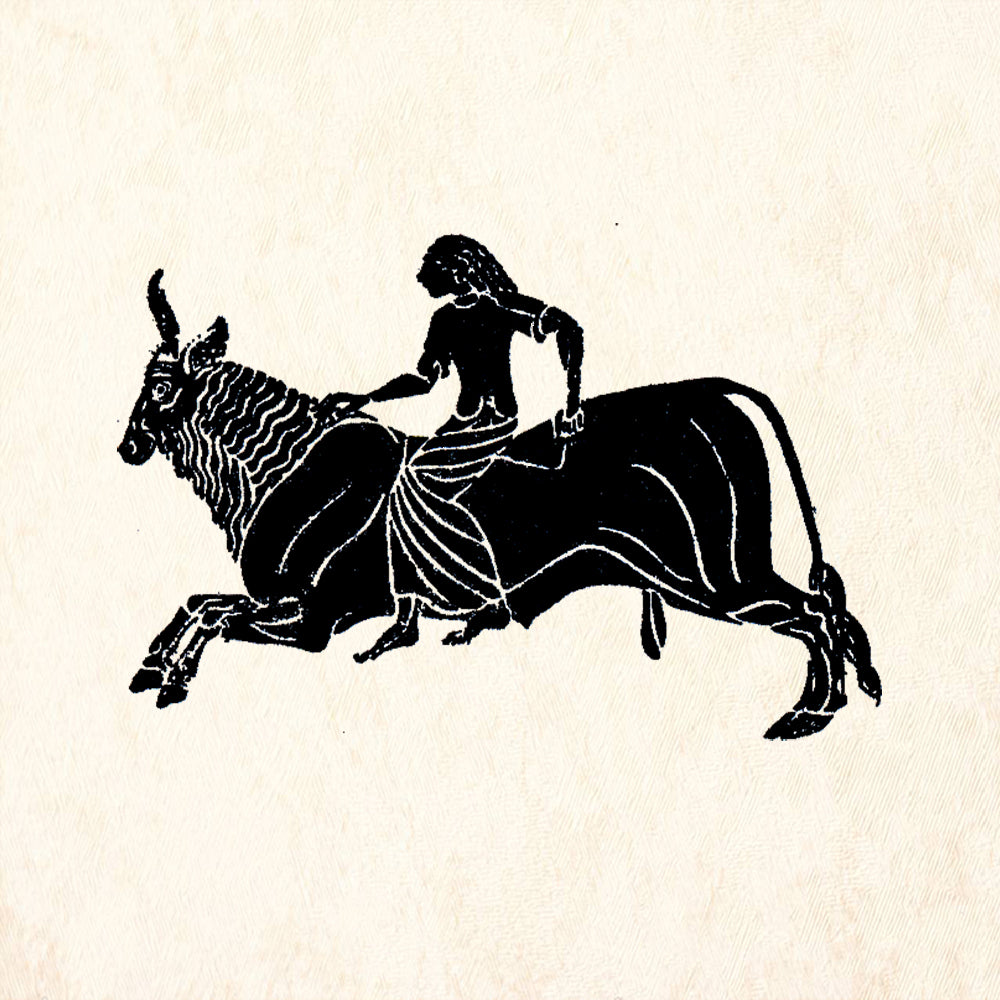 StampaFe Europa Mythology Rubber Art Stamp