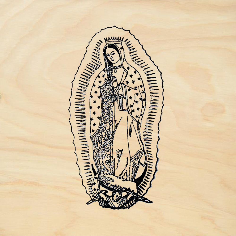 StampaFe Guadalupe 1 Rubber Art Stamp