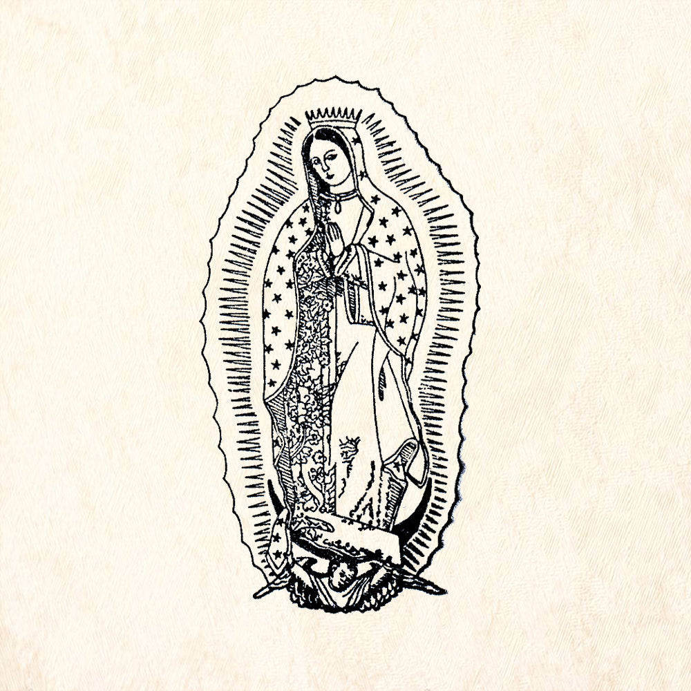 StampaFe Guadalupe 1 Rubber Art Stamp