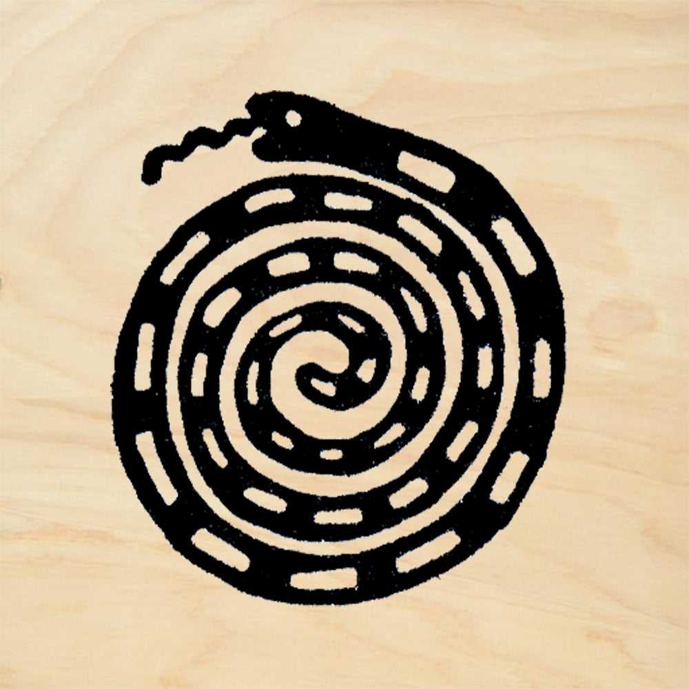 StampaFe Huichol Snake Tribal Rubber Art Stamp