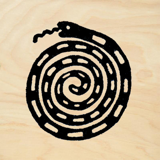 StampaFe Huichol Snake Tribal Rubber Art Stamp