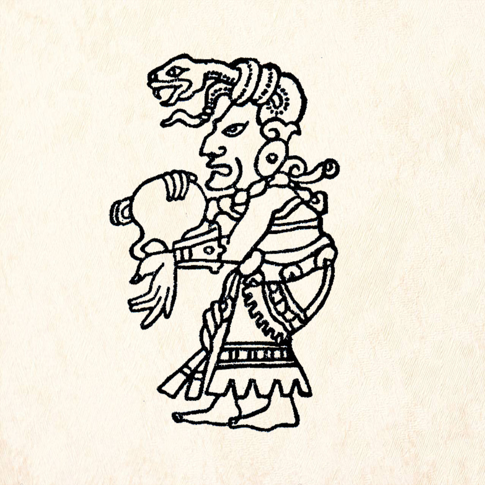 StampaFe Ixchel Goddess Rubber Art Stamp