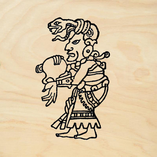 StampaFe Ixchel Goddess Rubber Art Stamp