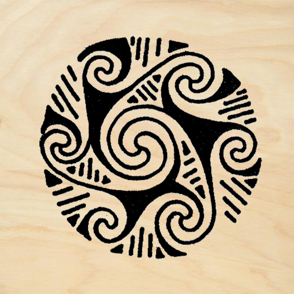 StampaFe Kinitty Cross Celtic Rubber Art Stamp