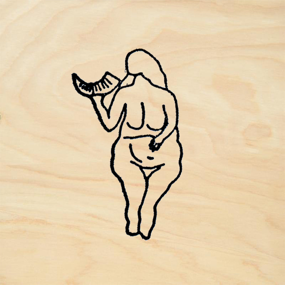 StampaFe Laussel Venus Goddess Rubber Art Stamp