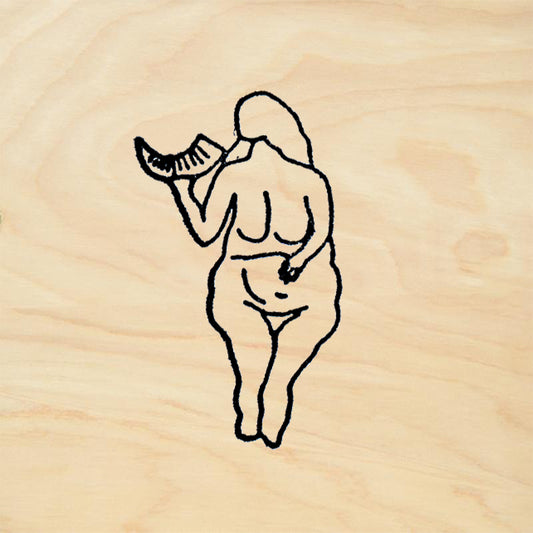 StampaFe Laussel Venus Goddess Rubber Art Stamp