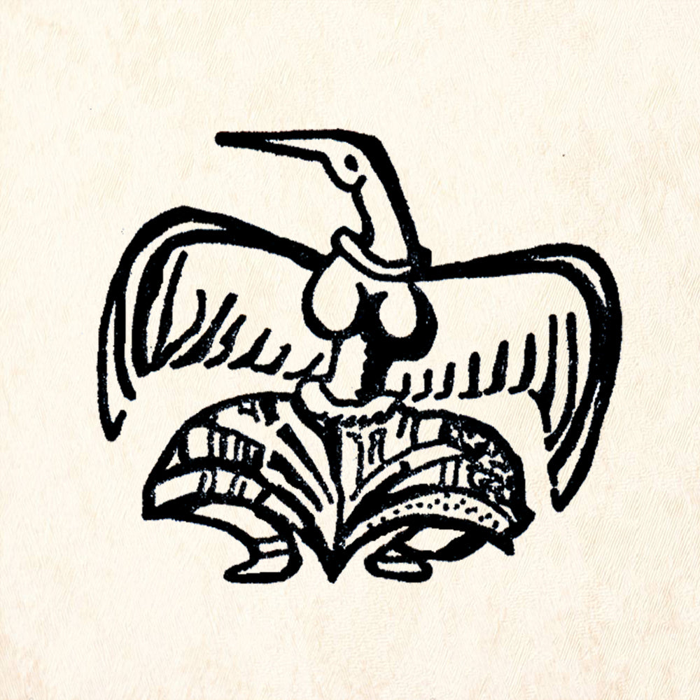 StampaFe Minoan Bird Goddess Goddess Rubber Art Stamp