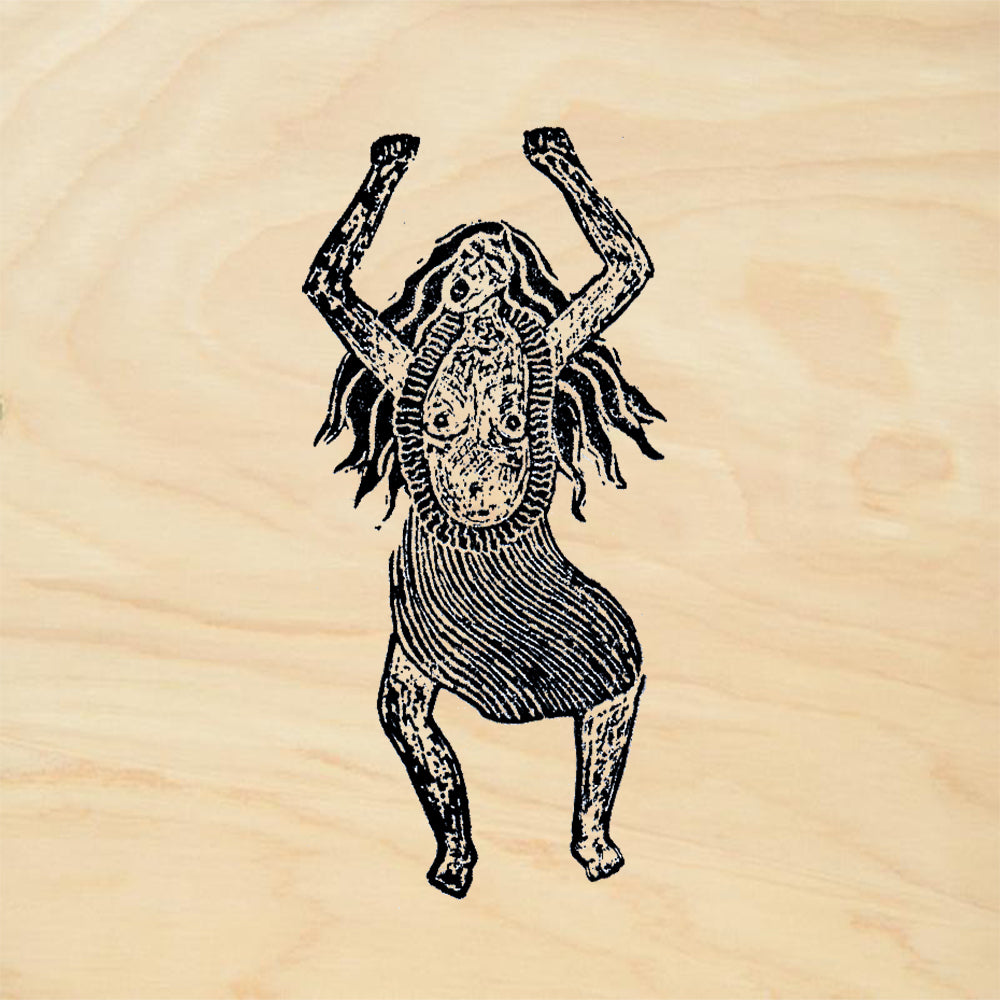 StampaFe Pele Goddess Rubber Art Stamp