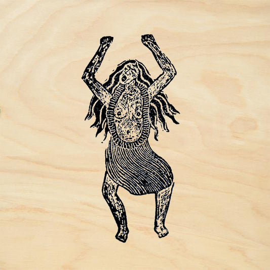 StampaFe Pele Goddess Rubber Art Stamp