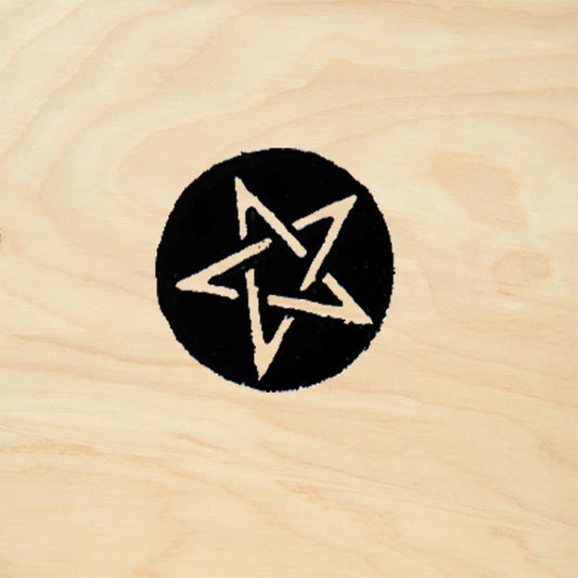 StampaFe Pentagram 2 Halloween Rubber Art Stamp