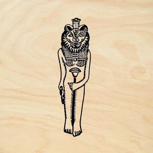 StampaFe Sekmet Goddess Rubber Art Stamp