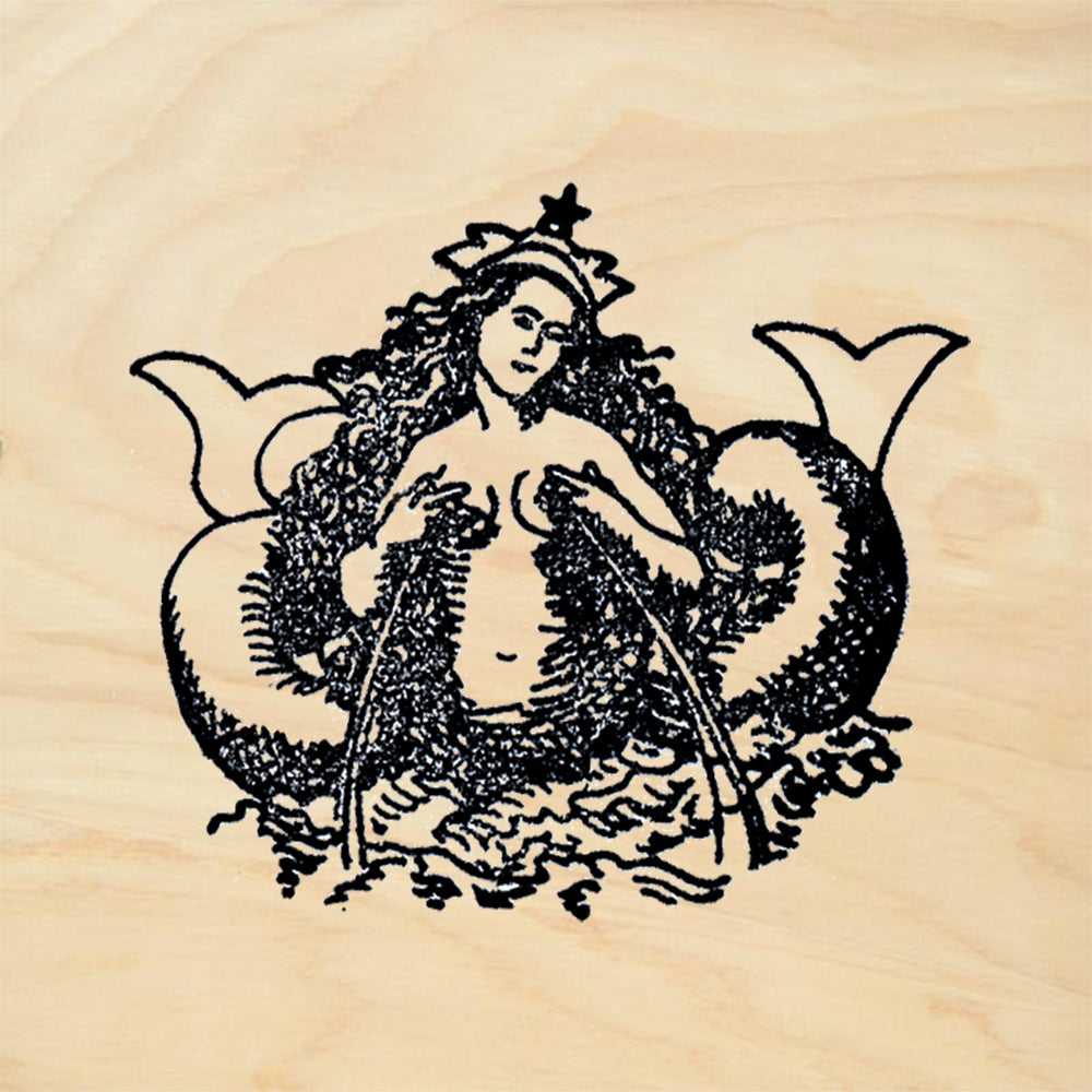 StampaFe Siren Fantasy Rubber Art Stamp