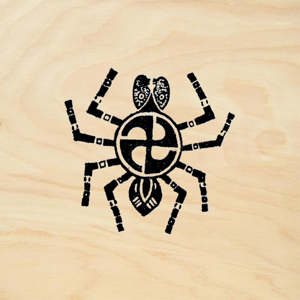 StampaFe Mimbres Spider Southwestern Rubber Art Stamp