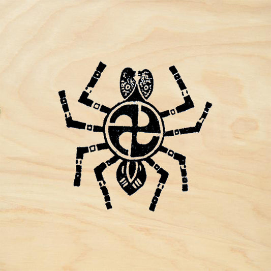 StampaFe Mimbres Spider Southwestern Rubber Art Stamp