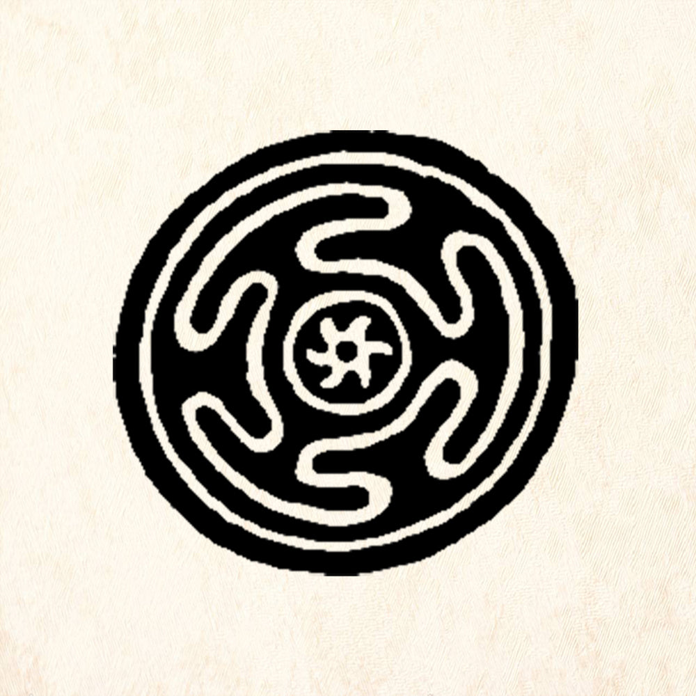 StampaFe Wheel of Hecate Rubber Stamp