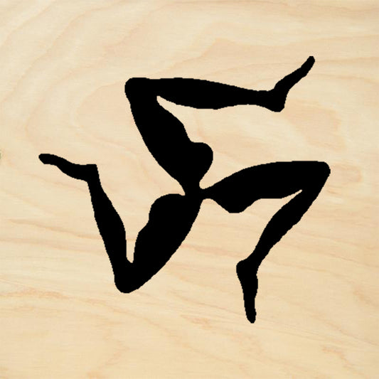 StampaFe Three Legs Triskelion Rubber Art Stamp