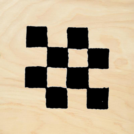 StampaFe Checks Small Rubber Art Stamp