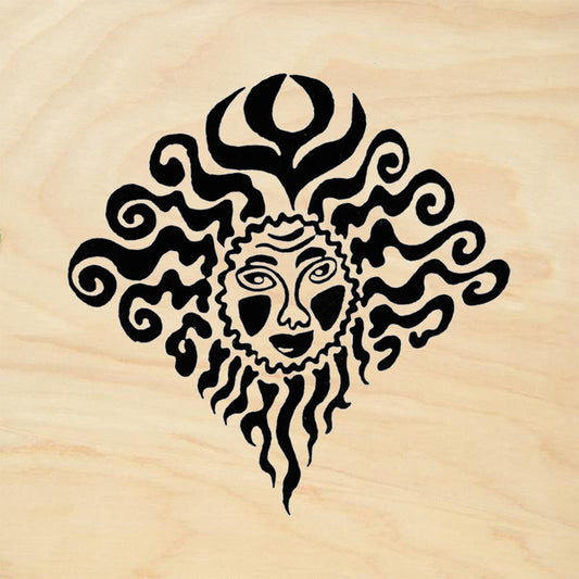 StampaFe Corona Small Celestial Rubber Art Stamp