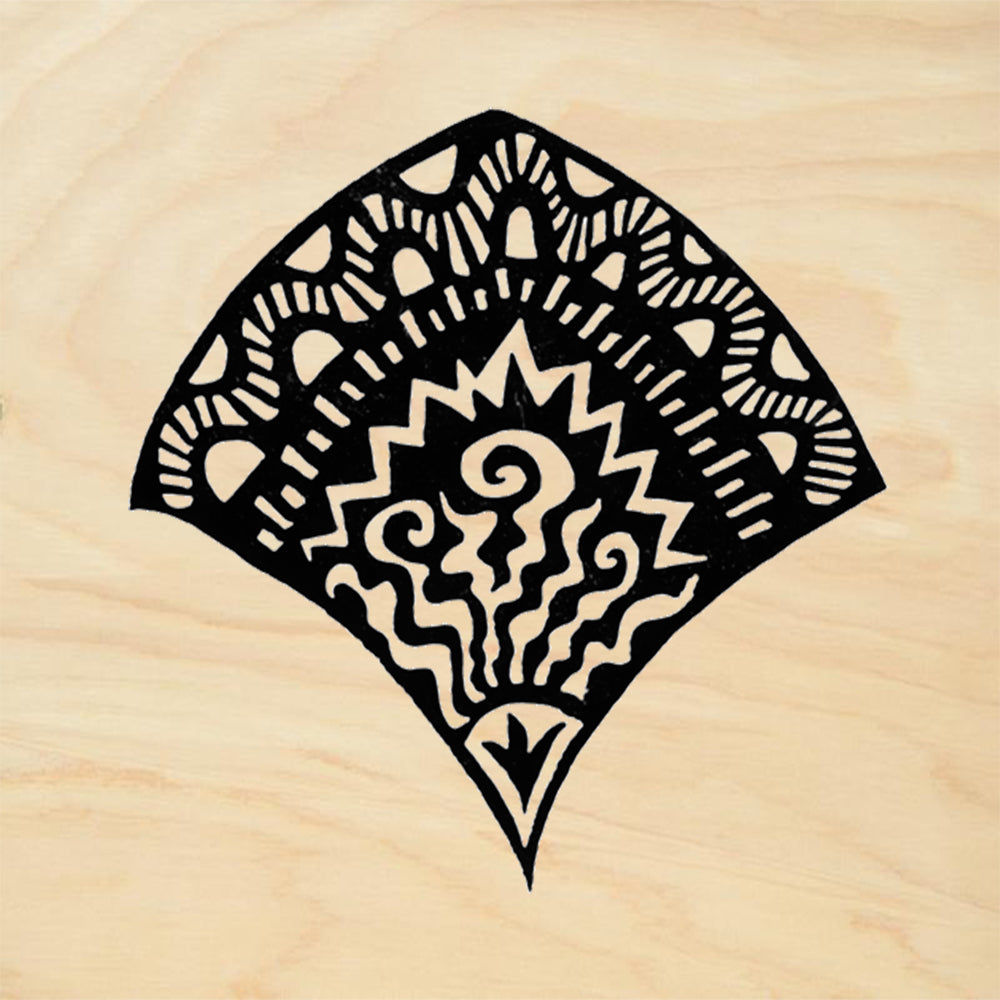 StampaFe Salida Del Sol Small Rubber Art Stamp