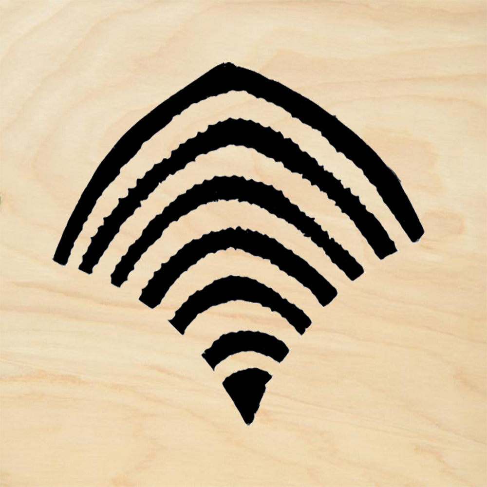 StampaFe Rainbow Small Southwestern Rubber Art Stamp