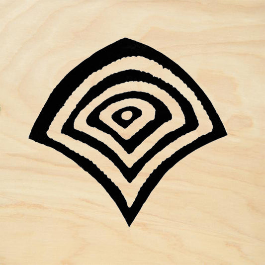StampaFe Buffalo Design Small Southwestern Rubber Art Stamp