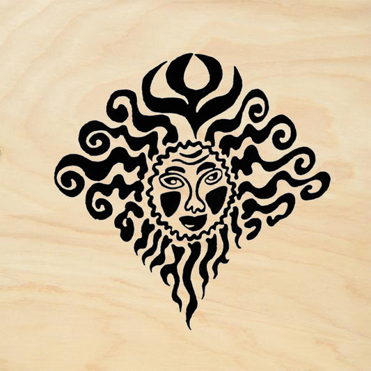 StampaFe Corona Large Celestial Rubber Art Stamp