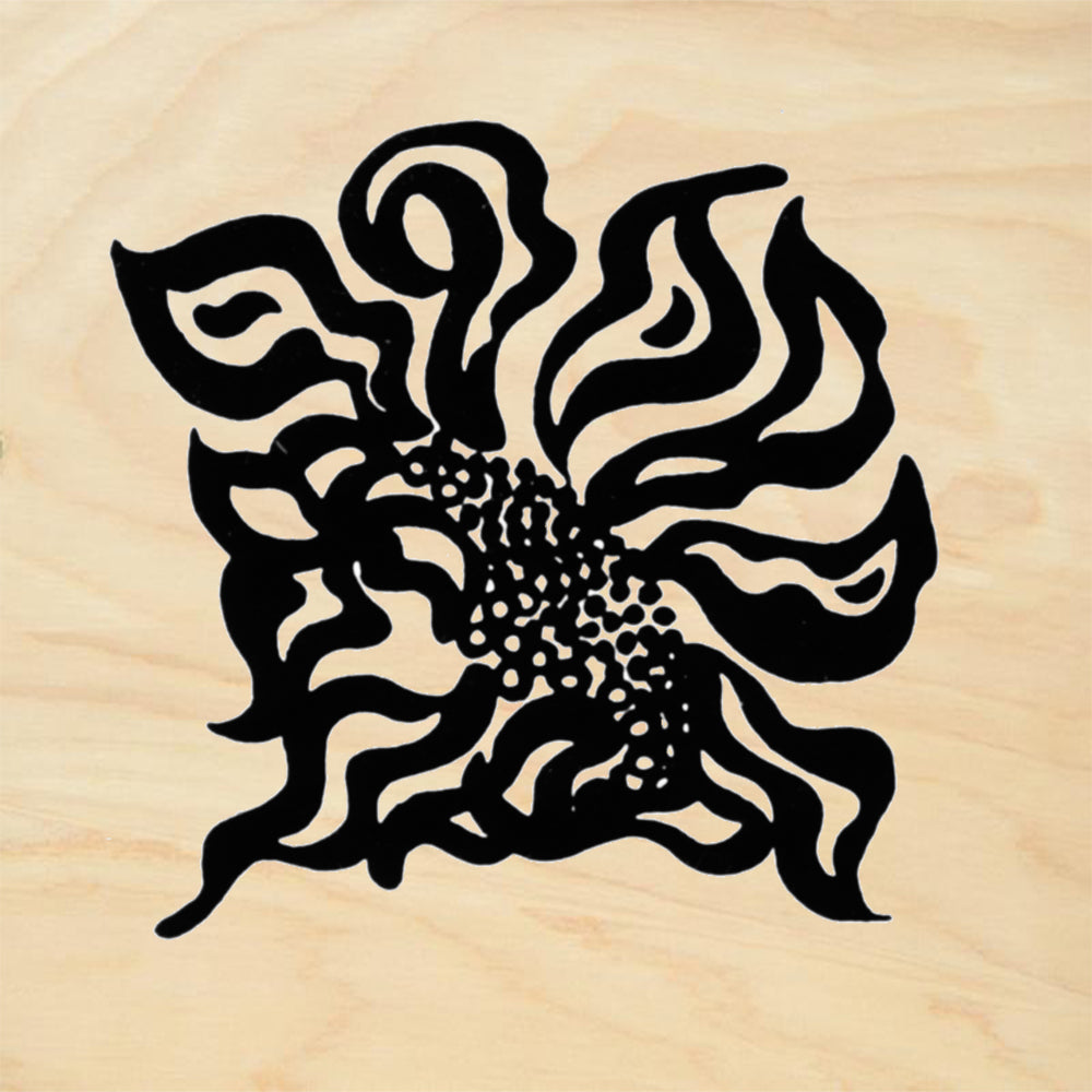 StampaFe Sunflower Large Botanical Rubber Art Stamp