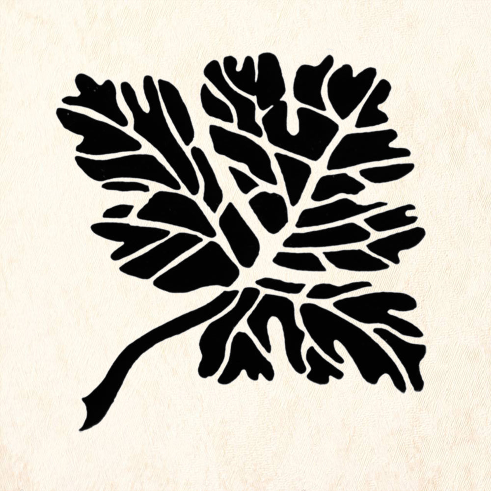 StampaFe Columbine Leaf Large Botanical Rubber Art Stamp