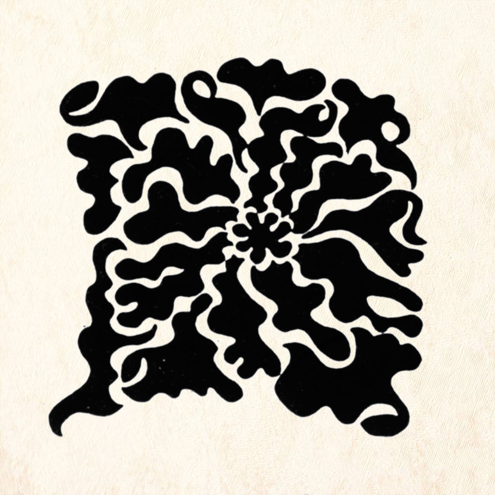 StampaFe Hollyhock Large Floral Rubber Art Stamp