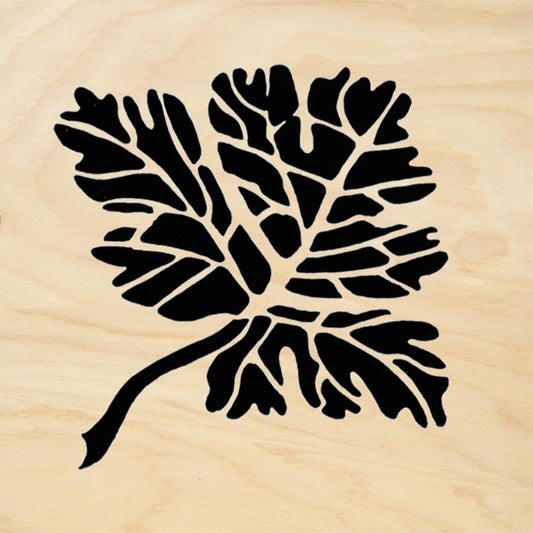 StampaFe Columbine Leaf Small Botanical Rubber Art Stamp