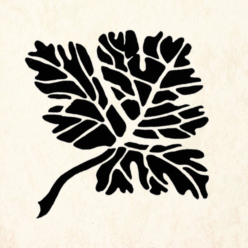 StampaFe Columbine Leaf Small Botanical Rubber Art Stamp