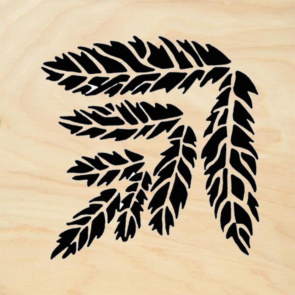 StampaFe Sumac Leaf Small Botanical Rubber Art Stamp