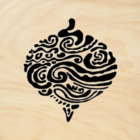 StampaFe WInd Ogee Small Southwestern Rubber Art Stamp