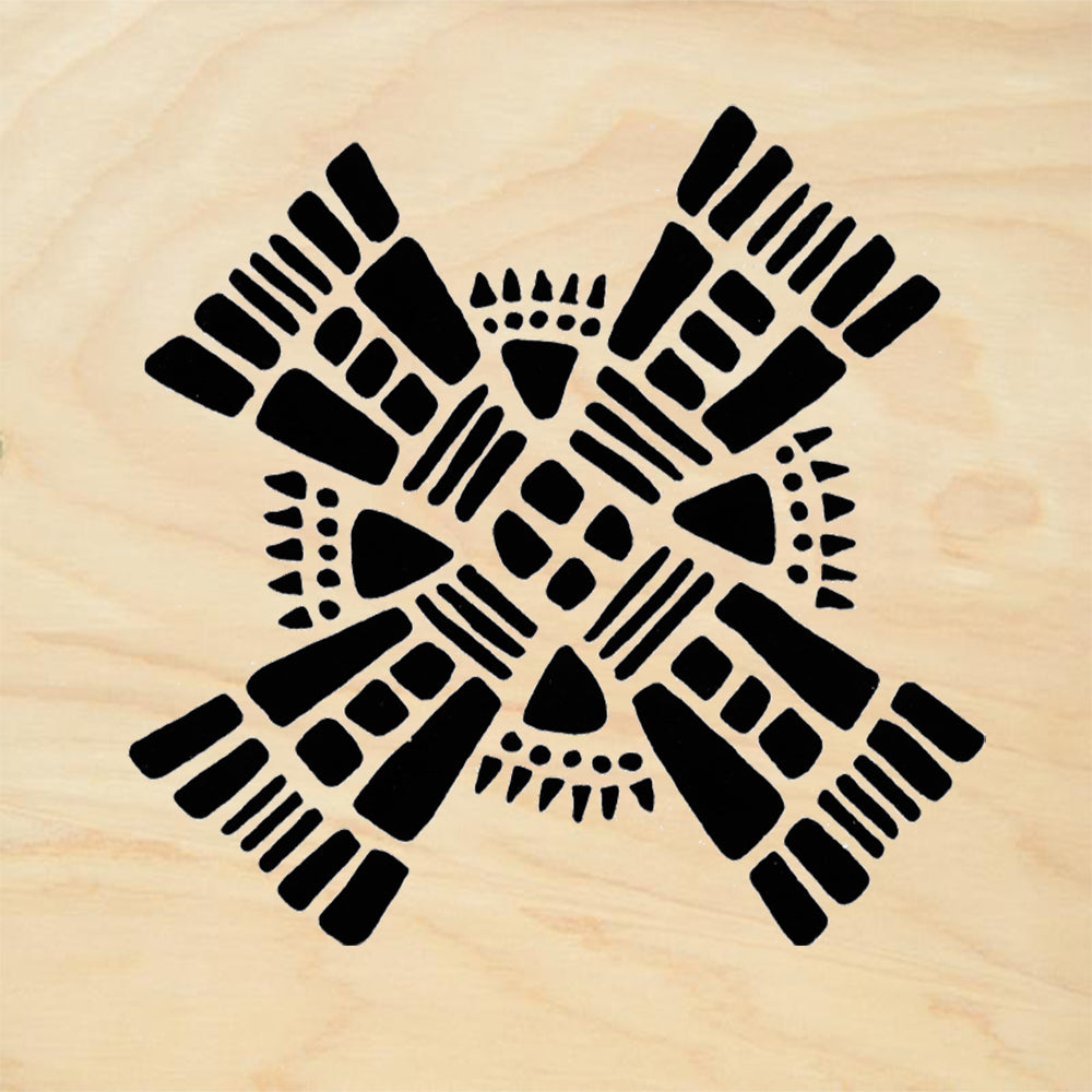 StampaFe Celtic Cross Large Southwestern Rubber Art Stamp