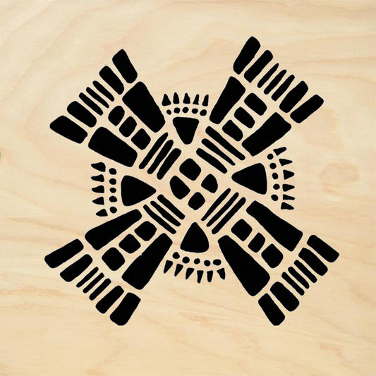 StampaFe Celtic Cross Large Southwestern Rubber Art Stamp
