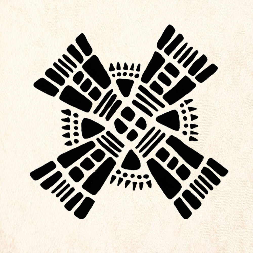 StampaFe Celtic Cross Large Southwestern Rubber Art Stamp
