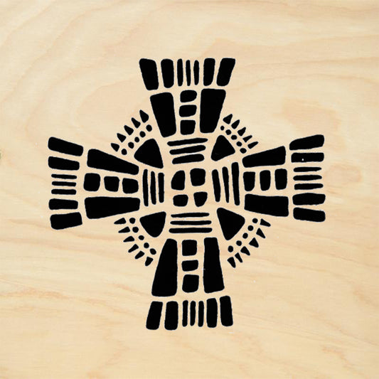StampaFe Celtic Cross Small Southwestern Rubber Art Stamp