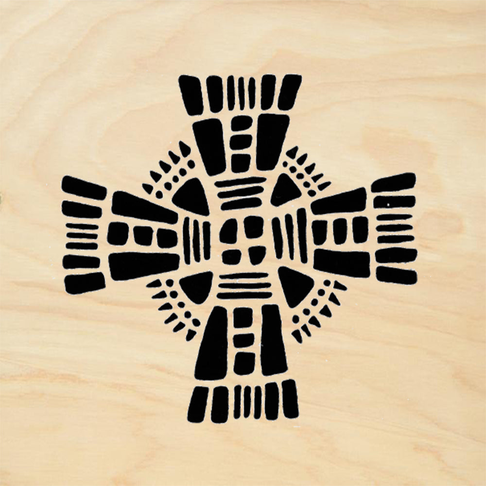 StampaFe Celtic Cross Small Southwestern Rubber Art Stamp