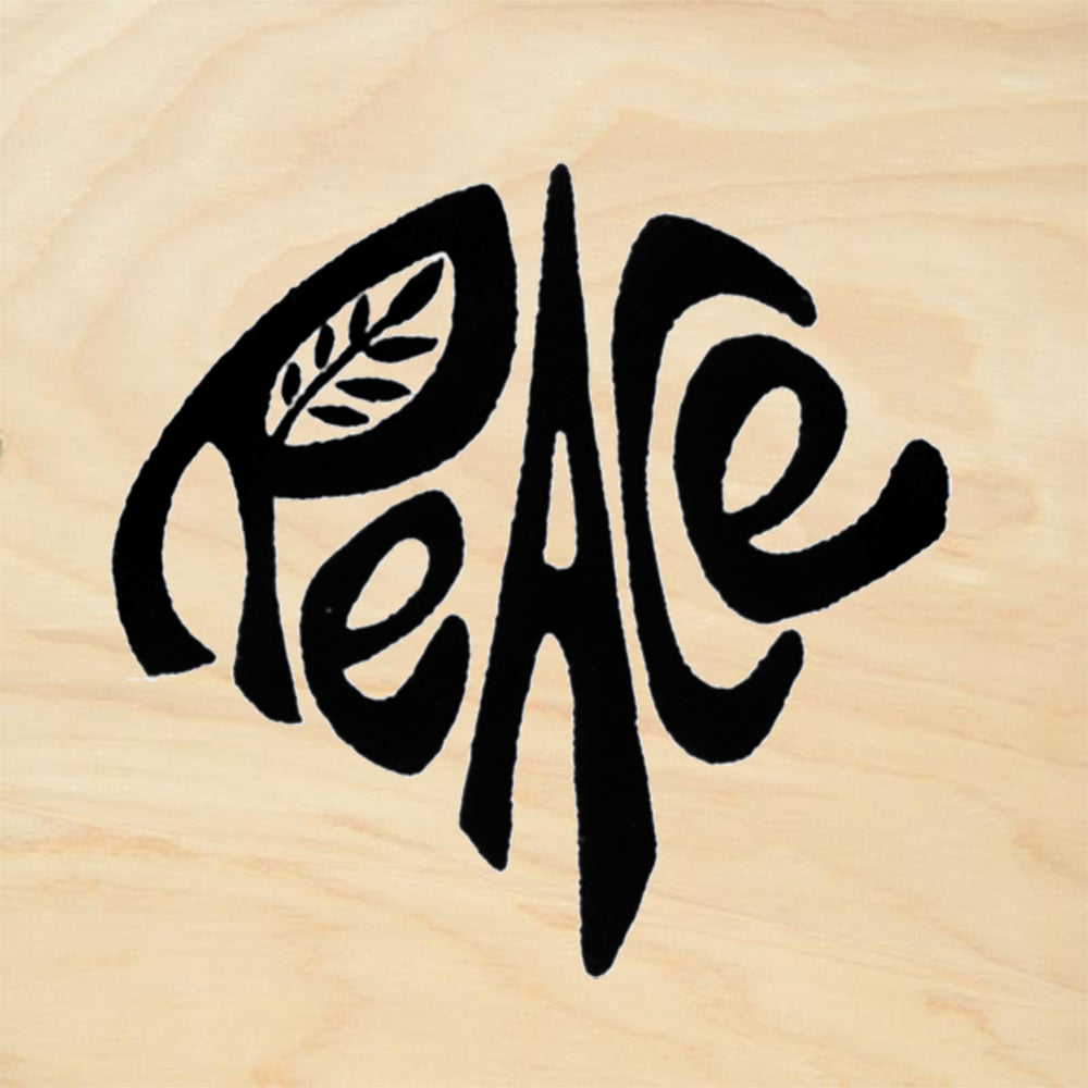 StampaFe Peace Card Making Rubber Art Stamp
