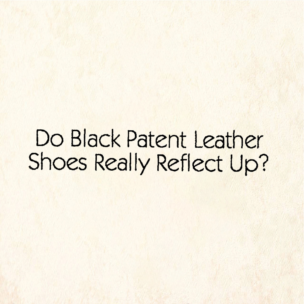 StampaFe Do Black Patent Leather Shoes - Rubber Stamp 2 x 0.75