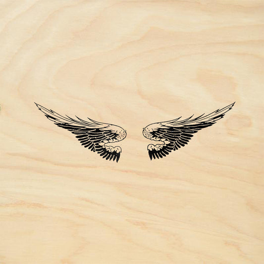 StampaFe Wing Set Rubber Art Stamp Collection
