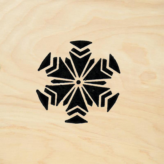 StampaFe Snowflake 7 Winter Rubber Art Stamp