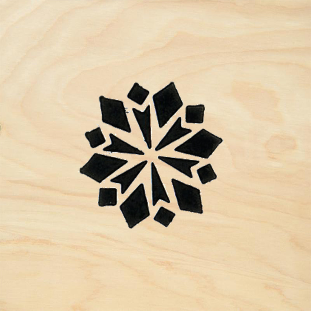 StampaFe Snowflake 9 Winter Rubber Art Stamp