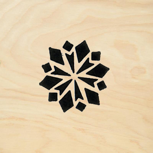 StampaFe Snowflake 9 Winter Rubber Art Stamp