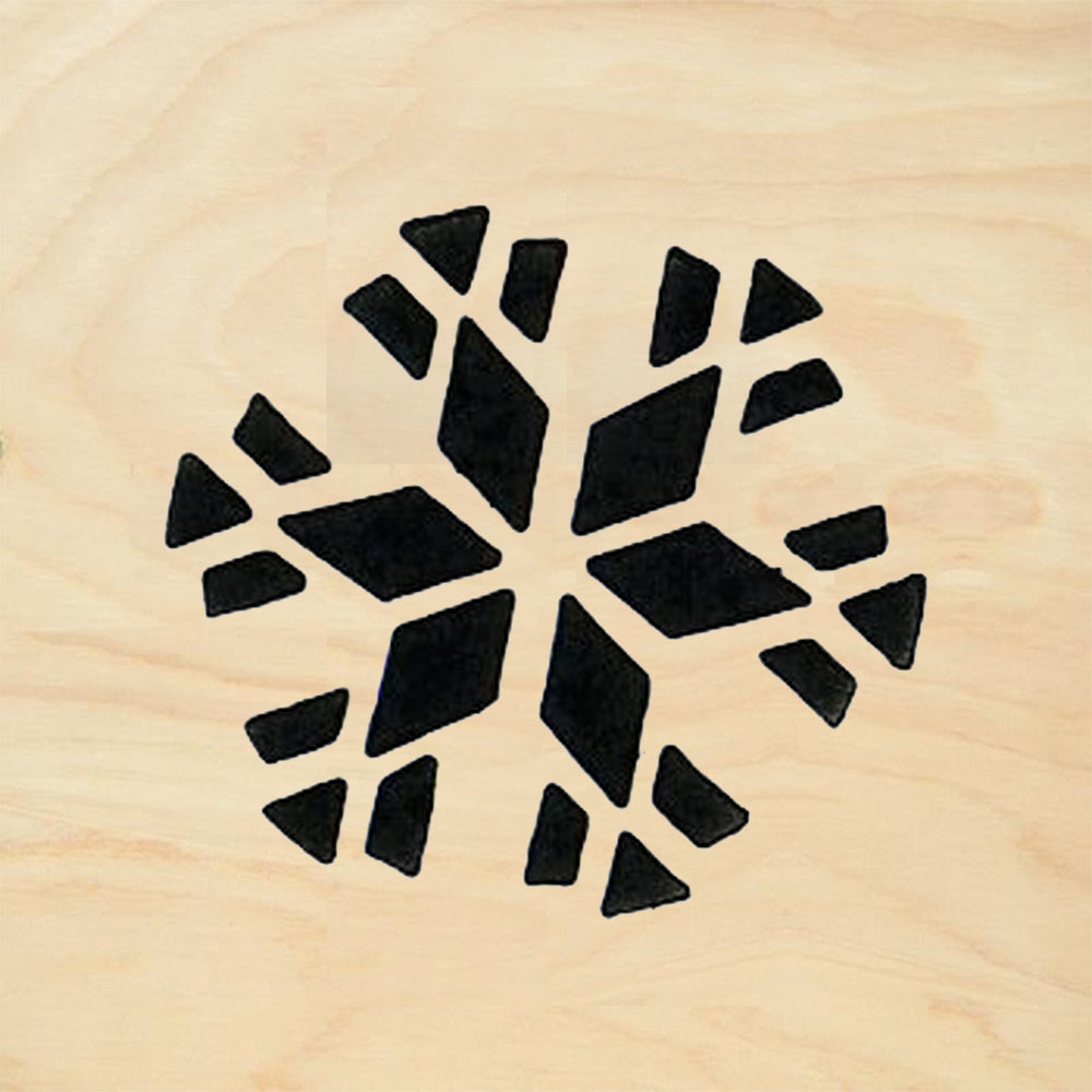 StampaFe Snowflake 12 Rubber Art Stamp